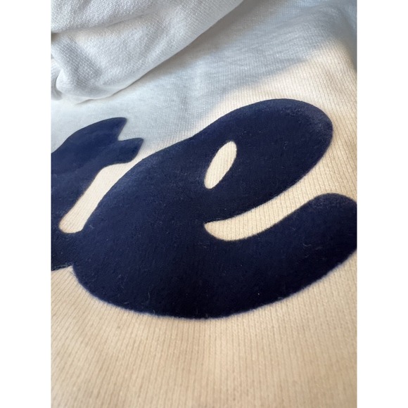 Vote Talentless Hoodie Sweatshirt White Blue Logo Size L - Picture 5 of 9